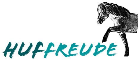 Huffreude - Hufbearbeitung, Klebebeschlag und Huftraining logo